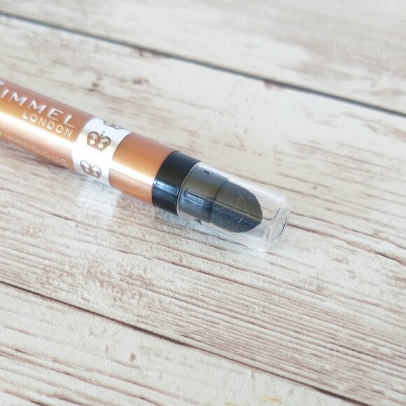 Rimmel Precious Gold Exaggerate Eyeliner 0.28g/.009oz New Waterproof Eye Definer - Picture 6 of 8